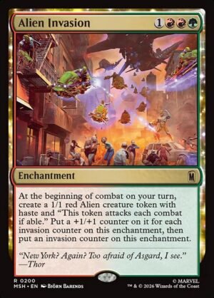 Alien Invasion<br /><span class="collector-number">Collector No. 200</span>