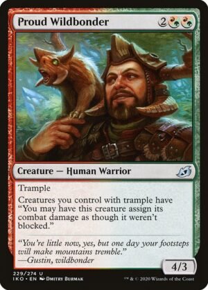 Proud Wildbonder - Foil<br /><span class="collector-number">Collector No. 229</span>