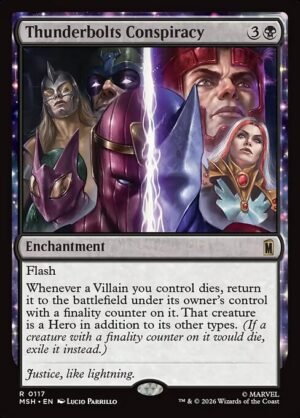 Thunderbolts Conspiracy<br /><span class="collector-number">Collector No. 117</span>