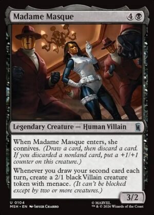 Madame Masque<br /><span class="collector-number">Collector No. 104</span>