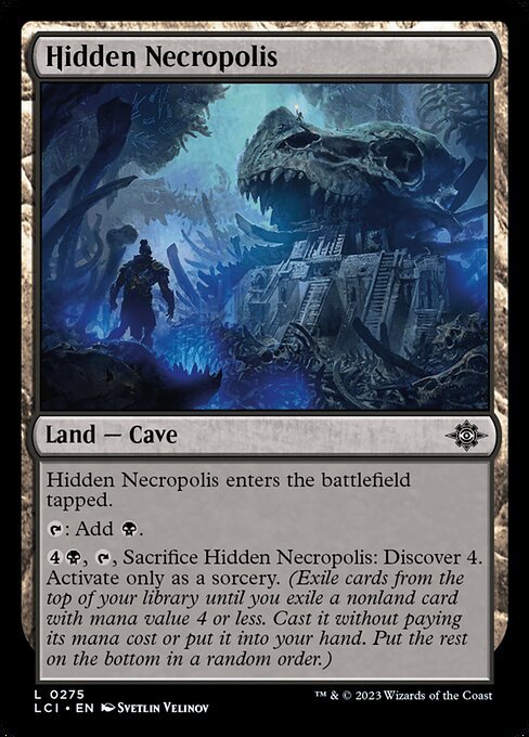 Hidden Necropolis<br /><span class="collector-number">Collector No. 275</span>
