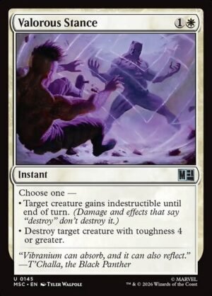 Valorous Stance<br /><span class="collector-number">Collector No. 145</span>