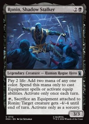Ronin, Shadow Stalker<br /><span class="collector-number">Collector No. 112</span>