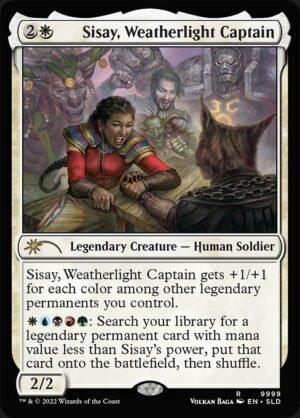 Sisay, Weatherlight Captain<br /><span class="collector-number">Collector No. 9999</span>