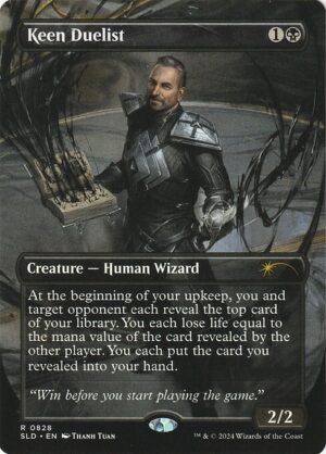 Keen Duelist - Foil<br /><span class="collector-number">Collector No. 828</span>