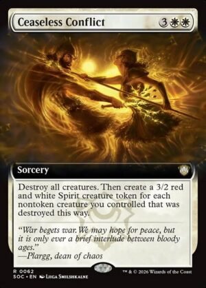 Ceaseless Conflict<br /><span class="collector-number">Collector No. 62</span>