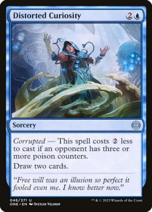 Distorted Curiosity - Foil<br /><span class="collector-number">Collector No. 46</span>