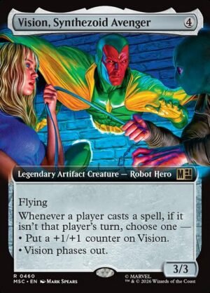 Vision, Synthezoid Avenger<br /><span class="collector-number">Collector No. 460</span>
