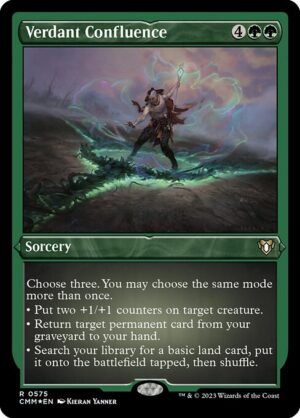 Verdant Confluence - Etched<br /><span class="collector-number">Collector No. 575</span>