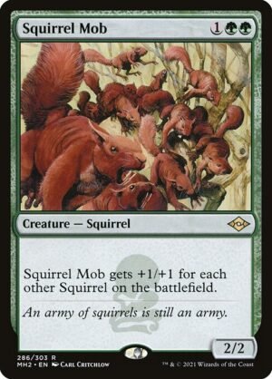 Squirrel Mob - Etched<br /><span class="collector-number">Collector No. 286</span>