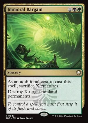 Immoral Bargain<br /><span class="collector-number">Collector No. 47</span>