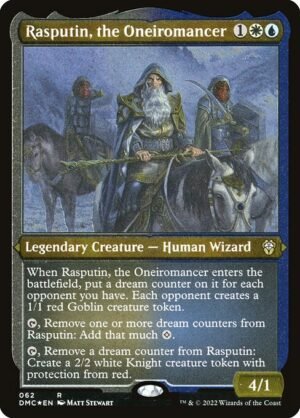 Rasputin, the Oneiromancer - Etched<br /><span class="collector-number">Collector No. 62</span>
