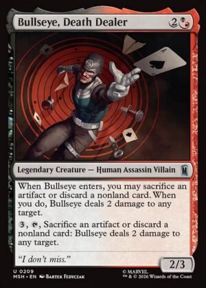 Bullseye, Death Dealer<br /><span class="collector-number">Collector No. 209</span>