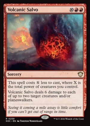 Volcanic Salvo<br /><span class="collector-number">Collector No. 259</span>
