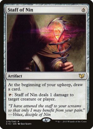 Staff of Nin<br /><span class="collector-number">Collector No. 270</span>