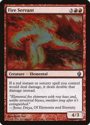 Fire Servant - Foil<br /><span class="collector-number">Collector No. 15</span>