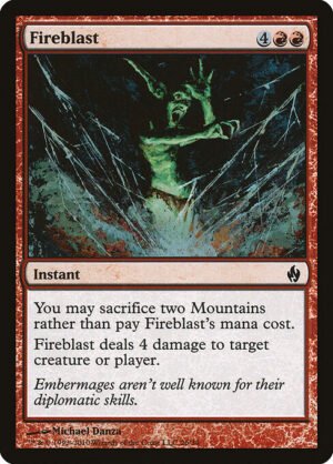 Fireblast - Foil<br /><span class="collector-number">Collector No. 26</span>