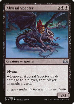 Abyssal Specter<br /><span class="collector-number">Collector No. 40</span>