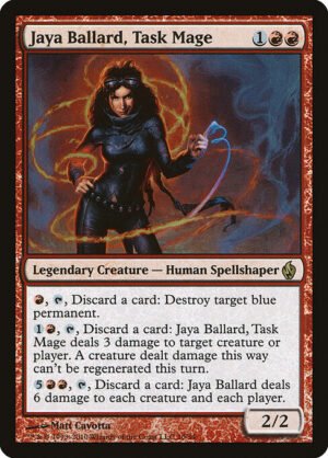 Jaya Ballard, Task Mage - Foil<br /><span class="collector-number">Collector No. 10</span>