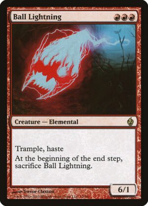 Ball Lightning - Foil<br /><span class="collector-number">Collector No. 12</span>