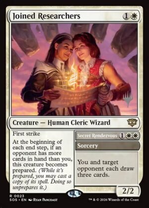 Joined Researchers // Secret Rendezvous - Foil<br /><span class="collector-number">Collector No. 23p</span>