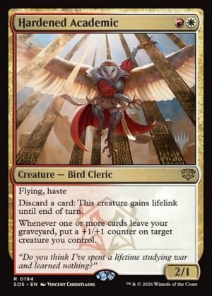 Hardened Academic<br /><span class="collector-number">Collector No. 194p</span>