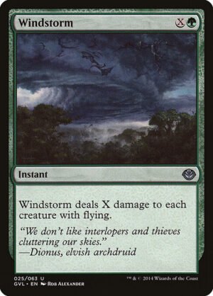 Windstorm<br /><span class="collector-number">Collector No. 25</span>