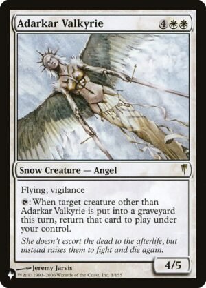 Adarkar Valkyrie<br /><span class="collector-number">Collector No. CSP-1</span>