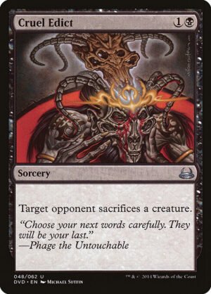Cruel Edict<br /><span class="collector-number">Collector No. 48</span>
