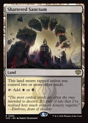 Shattered Sanctum<br /><span class="collector-number">Collector No. 260p</span>