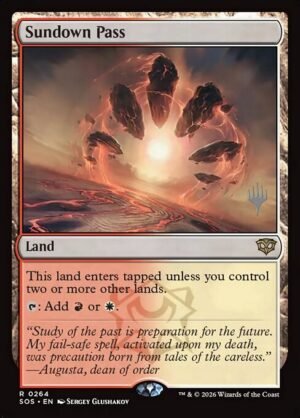 Sundown Pass - Foil<br /><span class="collector-number">Collector No. 264p</span>