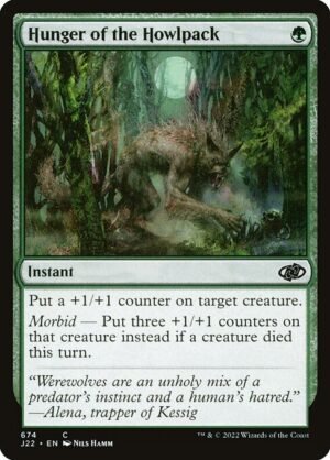 Hunger of the Howlpack<br /><span class="collector-number">Collector No. 674</span>