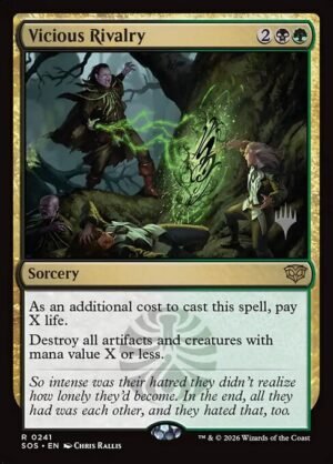 Vicious Rivalry - Foil<br /><span class="collector-number">Collector No. 241p</span>