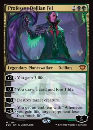 Professor Dellian Fel<br /><span class="collector-number">Collector No. 214p</span>