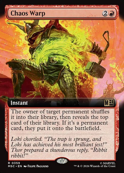 Chaos Warp<br /><span class="collector-number">Collector No. 359</span>