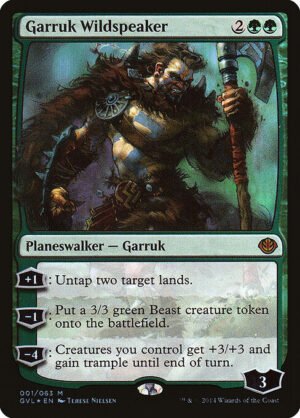 Garruk Wildspeaker - Foil<br /><span class="collector-number">Collector No. 1</span>