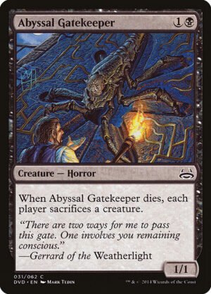 Abyssal Gatekeeper<br /><span class="collector-number">Collector No. 31</span>