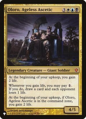 Oloro, Ageless Ascetic<br /><span class="collector-number">Collector No. C13-203</span>