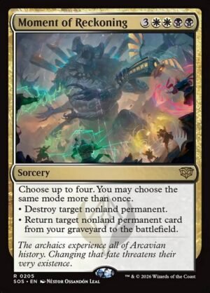 Moment of Reckoning<br /><span class="collector-number">Collector No. 205p</span>