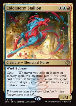 Colorstorm Stallion - Foil<br /><span class="collector-number">Collector No. 180p</span>