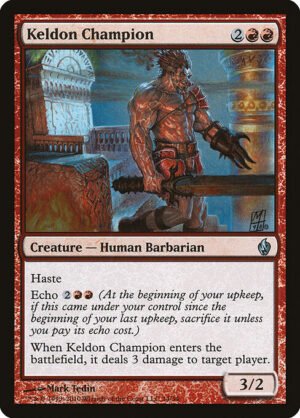 Keldon Champion - Foil<br /><span class="collector-number">Collector No. 14</span>