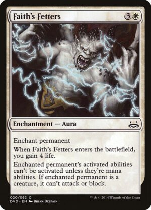 Faith's Fetters<br /><span class="collector-number">Collector No. 20</span>