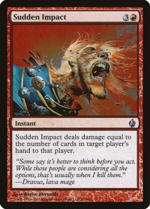 Sudden Impact - Foil<br /><span class="collector-number">Collector No. 25</span>