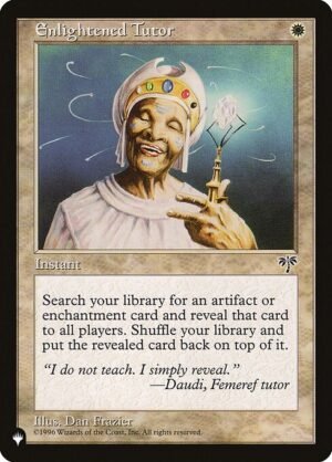 Enlightened Tutor<br /><span class="collector-number">Collector No. MIR-14</span>