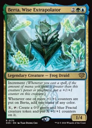 Berta, Wise Extrapolator<br /><span class="collector-number">Collector No. 175p</span>