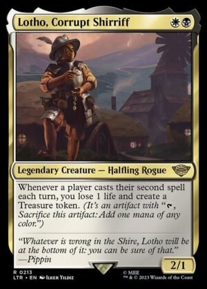 Lotho, Corrupt Shirriff<br /><span class="collector-number">Collector No. 213</span>