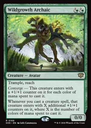 Wildgrowth Archaic - Foil<br /><span class="collector-number">Collector No. 168p</span>