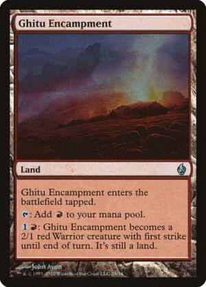 Ghitu Encampment - Foil<br /><span class="collector-number">Collector No. 29</span>