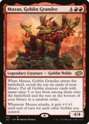 Muxus, Goblin Grandee<br /><span class="collector-number">Collector No. 575</span>