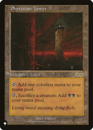 Phyrexian Tower<br /><span class="collector-number">Collector No. USG-322</span>